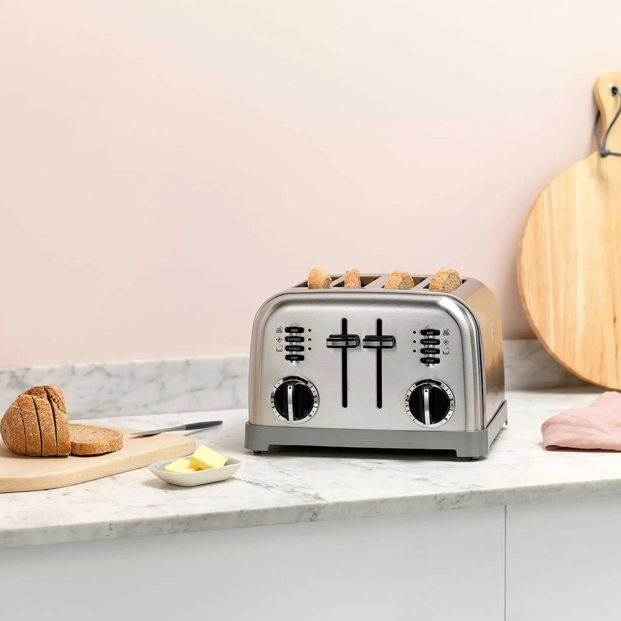 Cuisinart Brödrost 4 Skivor Rostfri