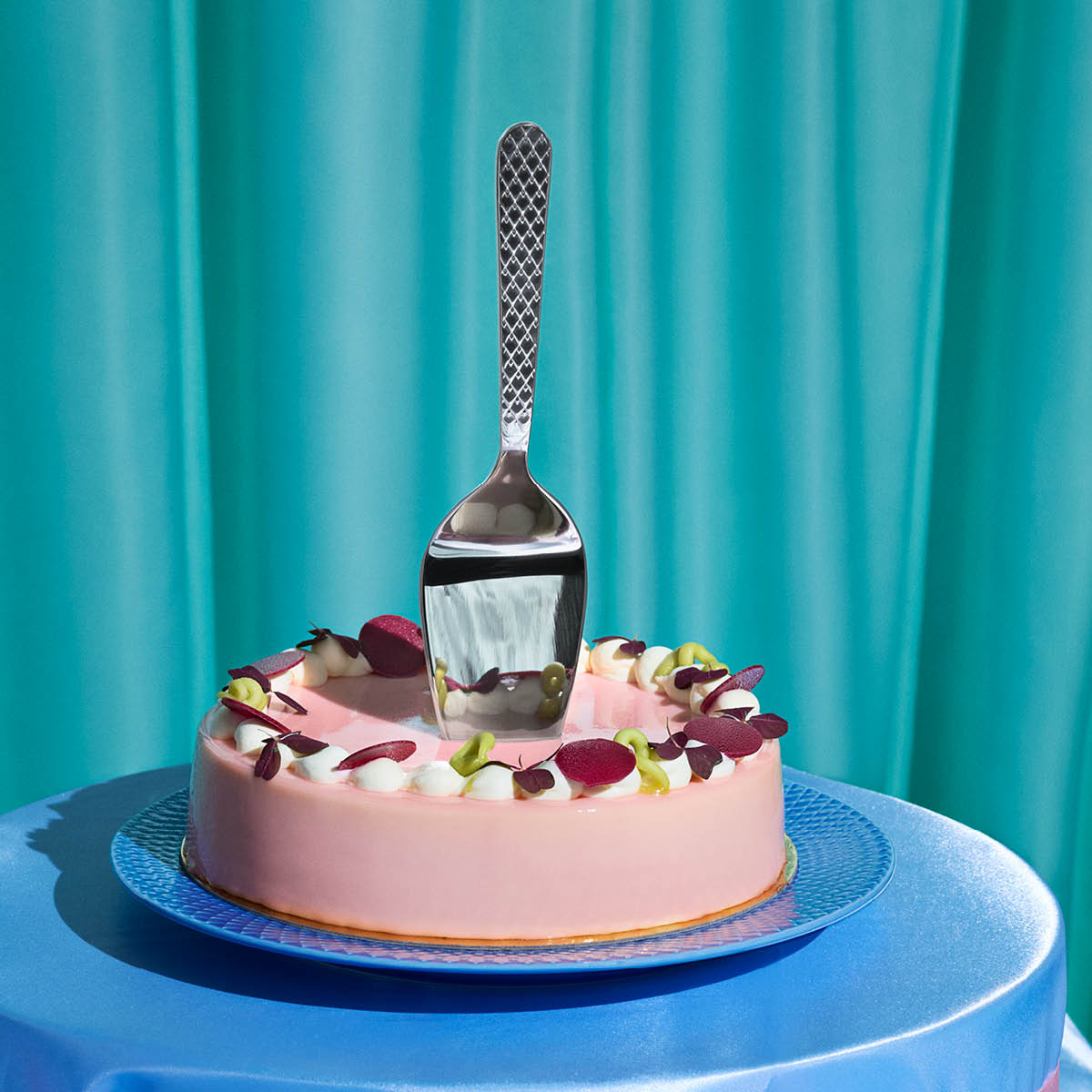 Lyngby Porcelæn Rhombe tårspade stål