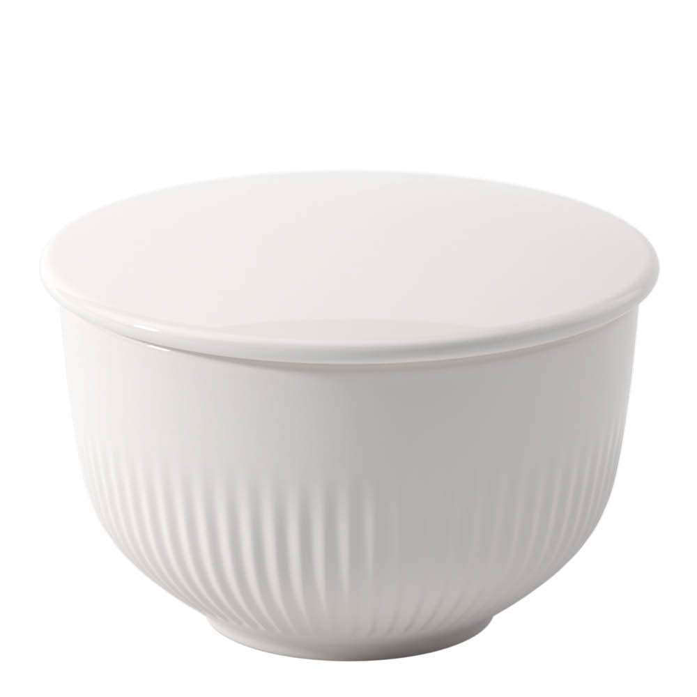Villeroy & Boch - Afina Sokerikulho 9 cm Valkoinen