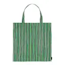 Piccolo shoppingväska 44x43 cm grön/rosa