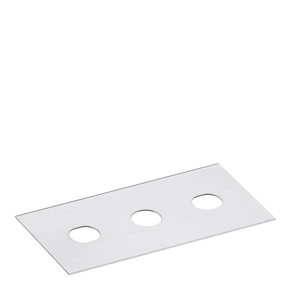 Rösle - Kaavinterä 5x3 cm 10 kpl Ruostumaton teräs