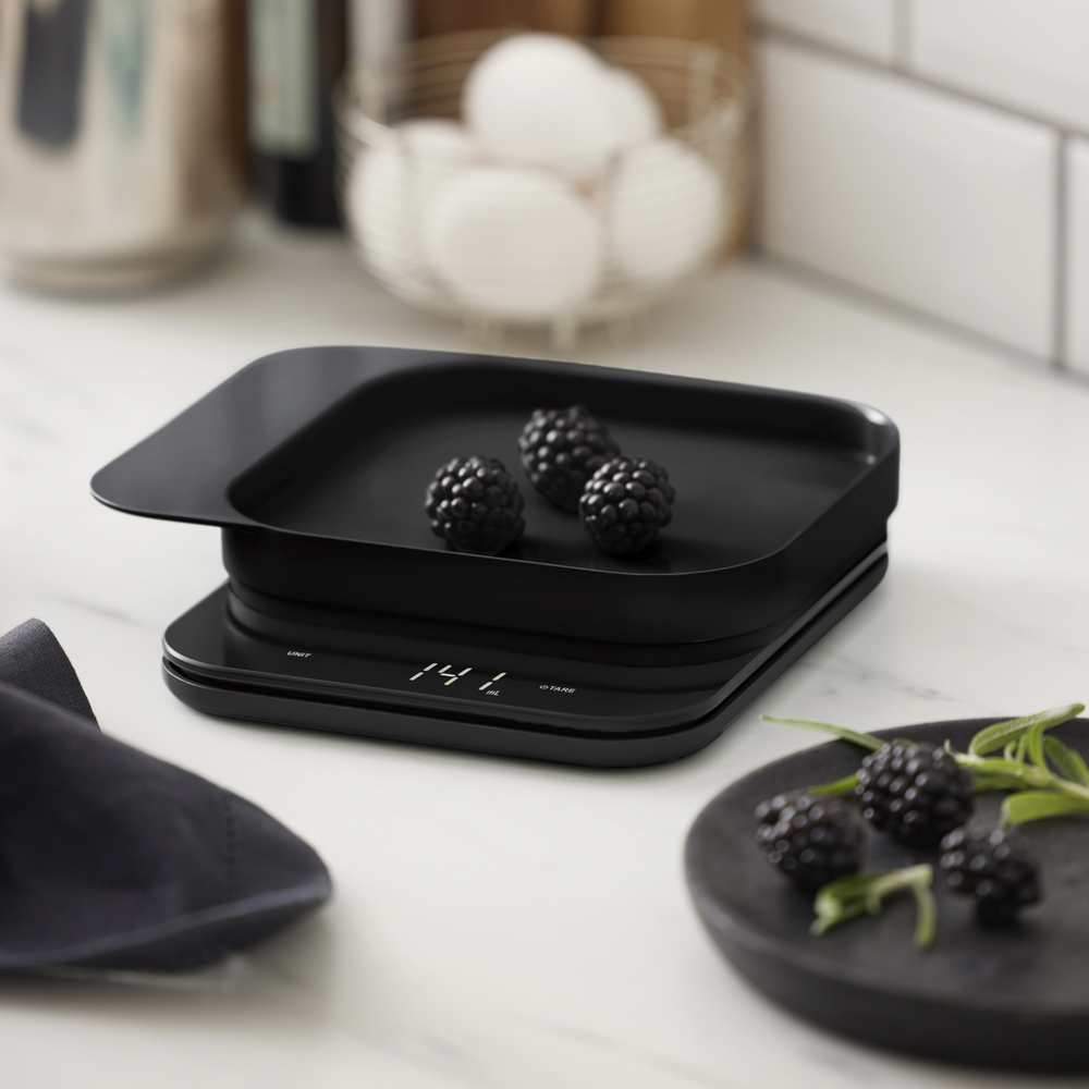 Rosti Mensura kjøkkenvekt svart