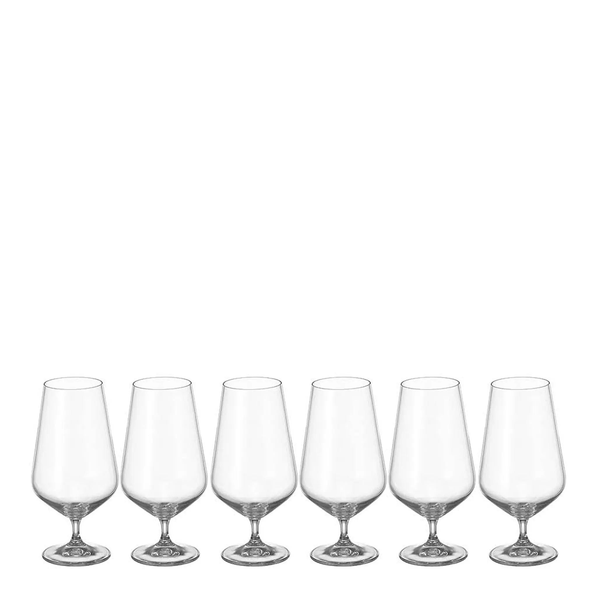 Modern House Sontell ölglas universal 55 cl 6-pack klar