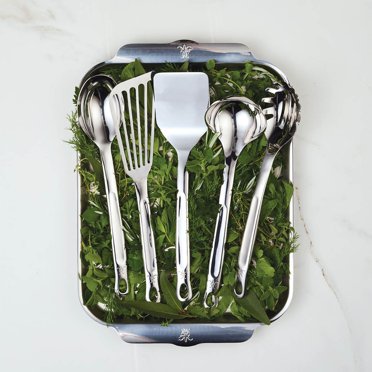 Hestan Provisions kjøkkenredskapsett 5 deler stål