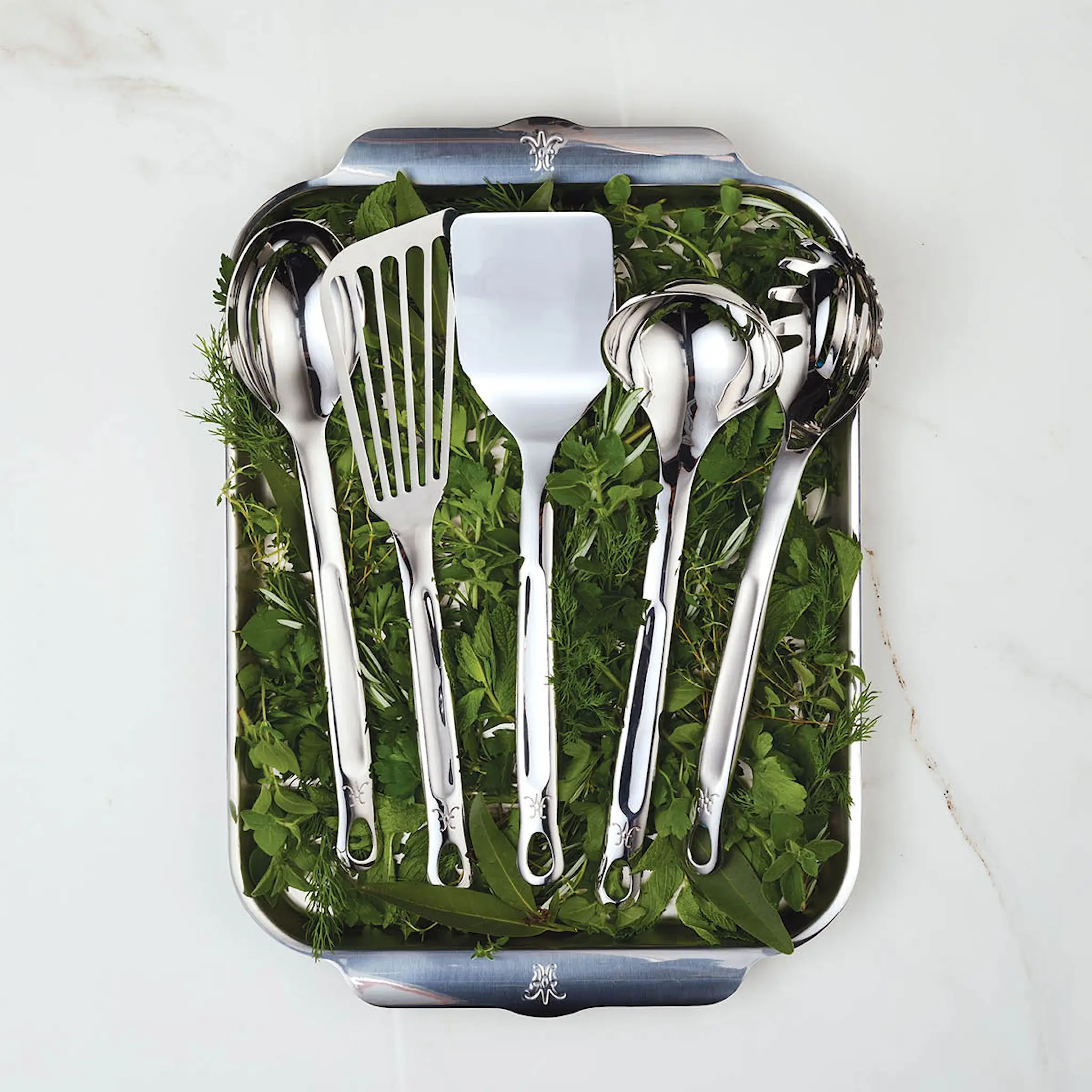 Hestan Provisions kjøkkenredskapsett 5 deler stål