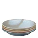 Assiett 17 cm 4-pack Flerfärgad