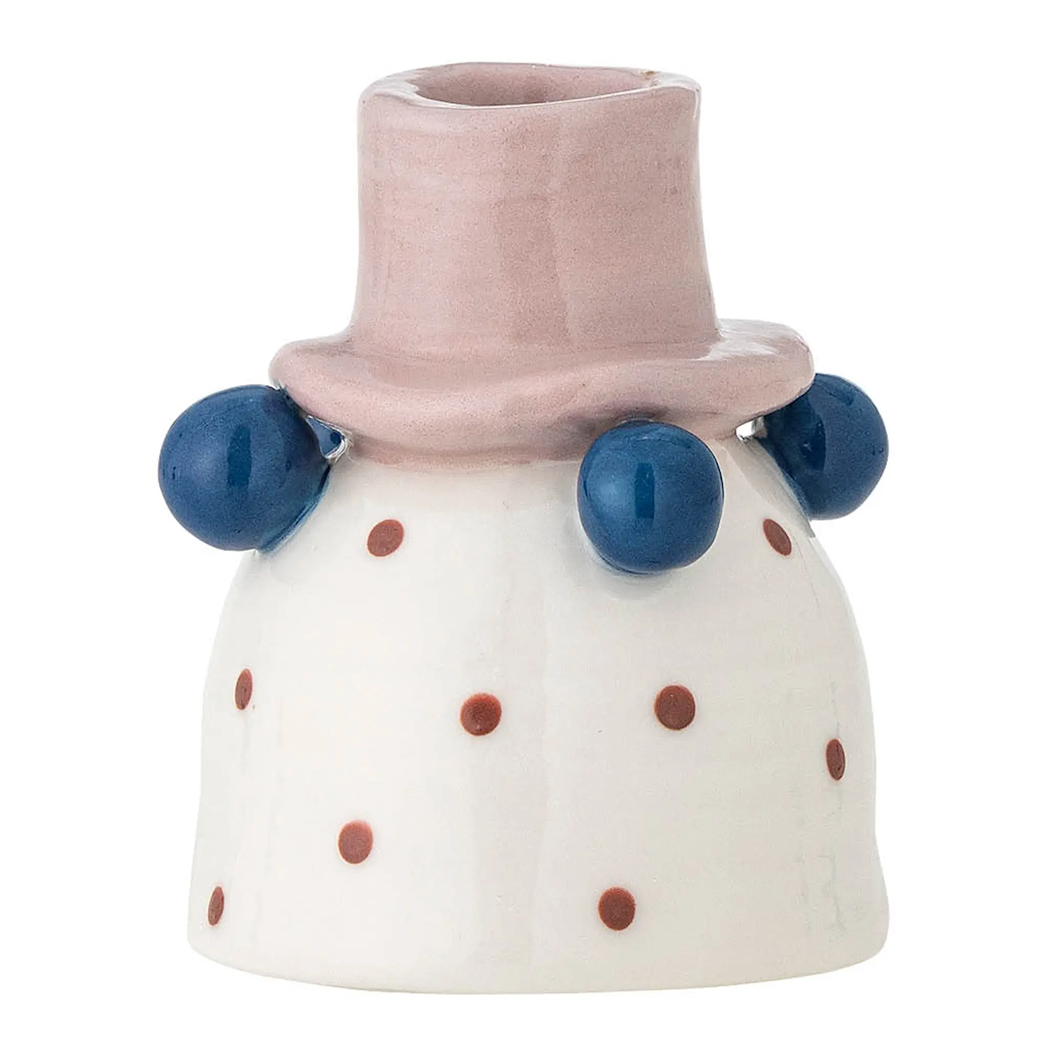 Bloomingville Tacana ljusstake 9 cm rosa