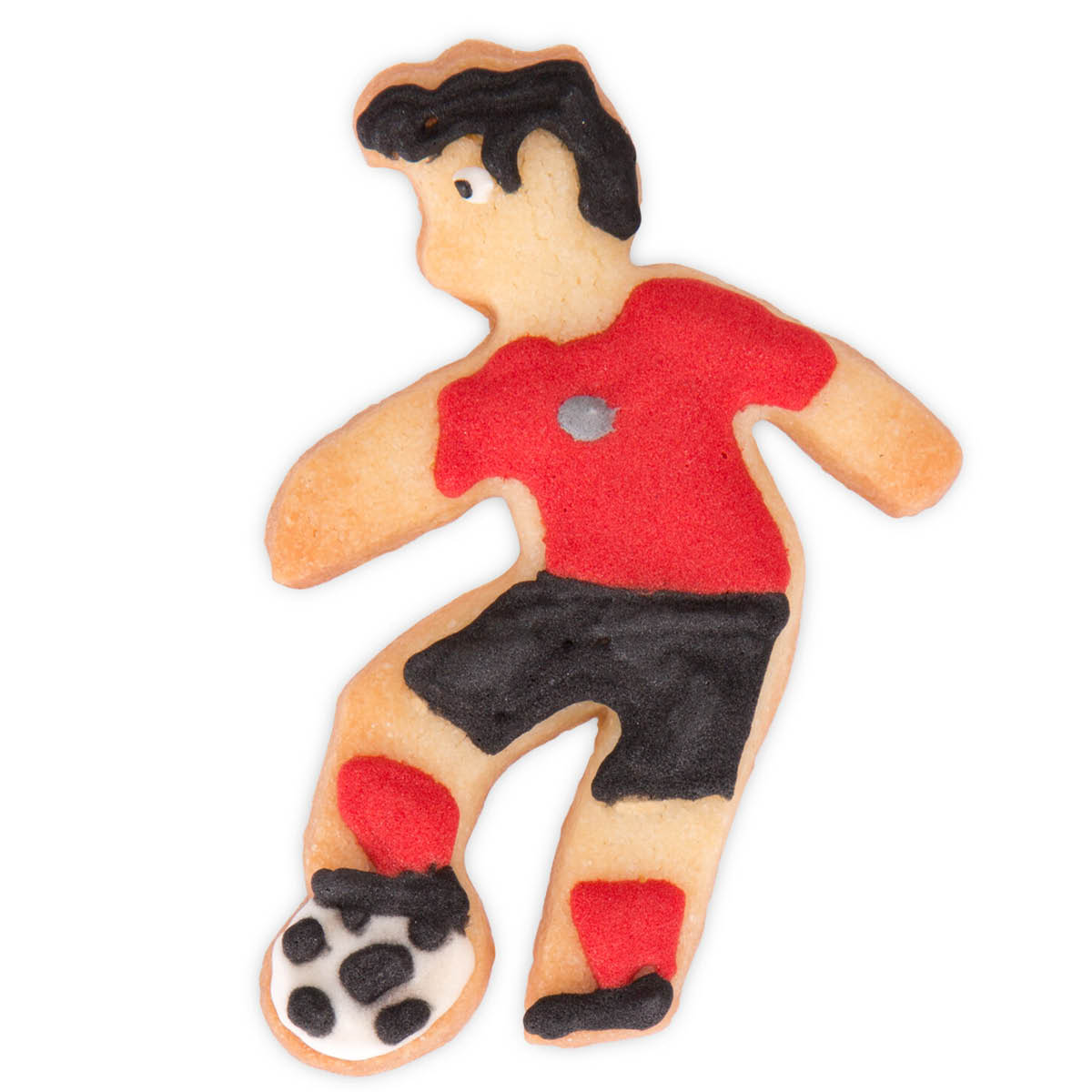 Städter Piparkakkumuotti jalkapallopelaaja 6,5 cm