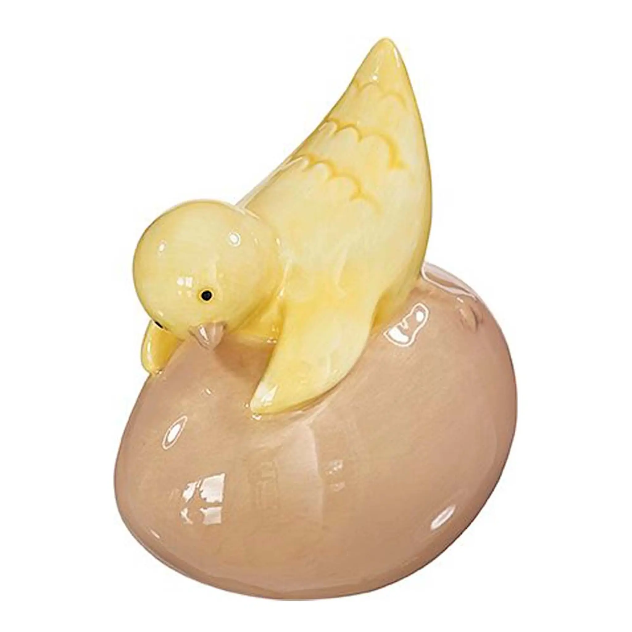 Cult Design Brunetta kylling gutt 6x4x7 cm gul