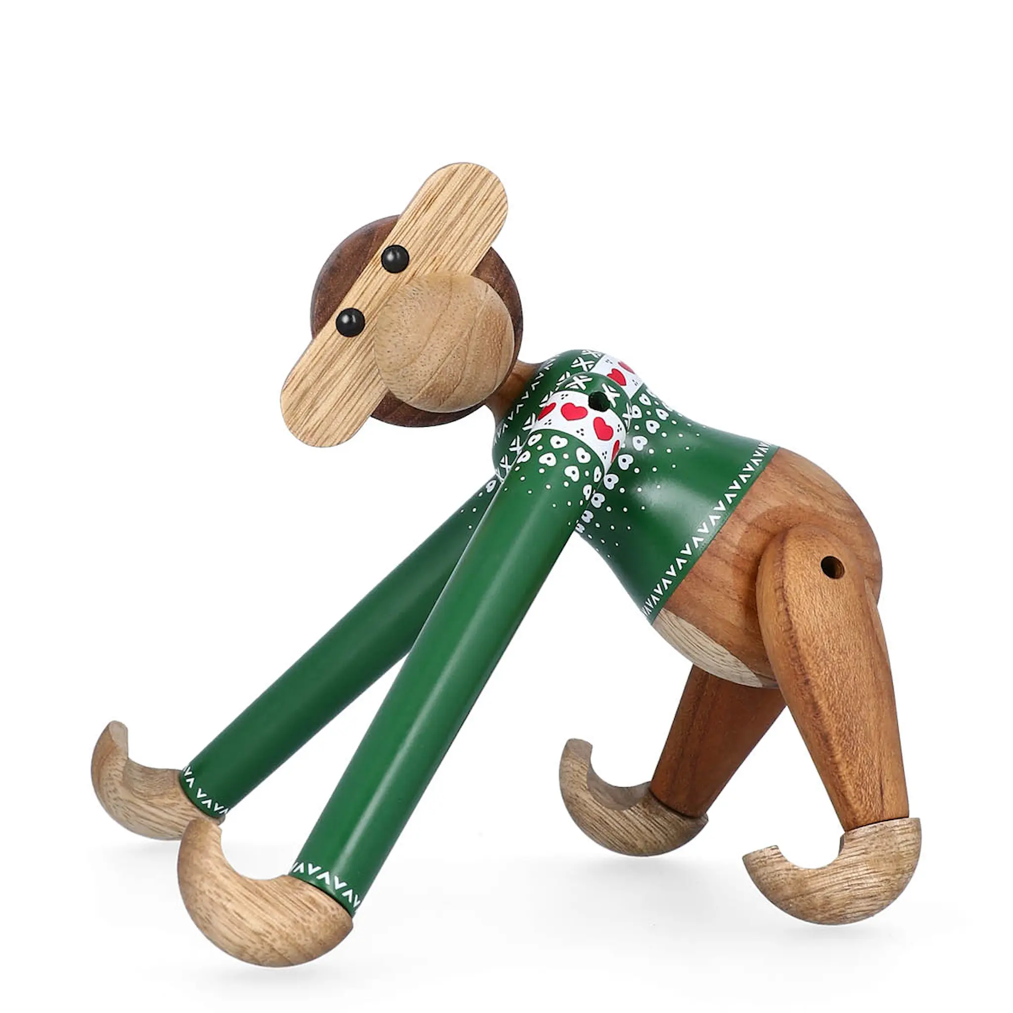 Kay Bojesen Denmark Puinen Apina 2025 Christmas 18,5 cm Vihreä/Puu