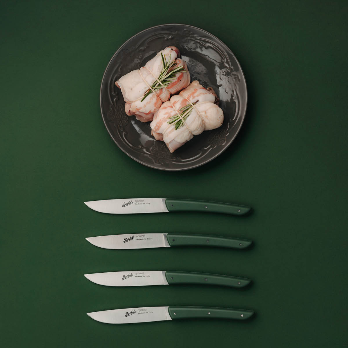 Berkel Color Olive Green biffkniver 11 cm