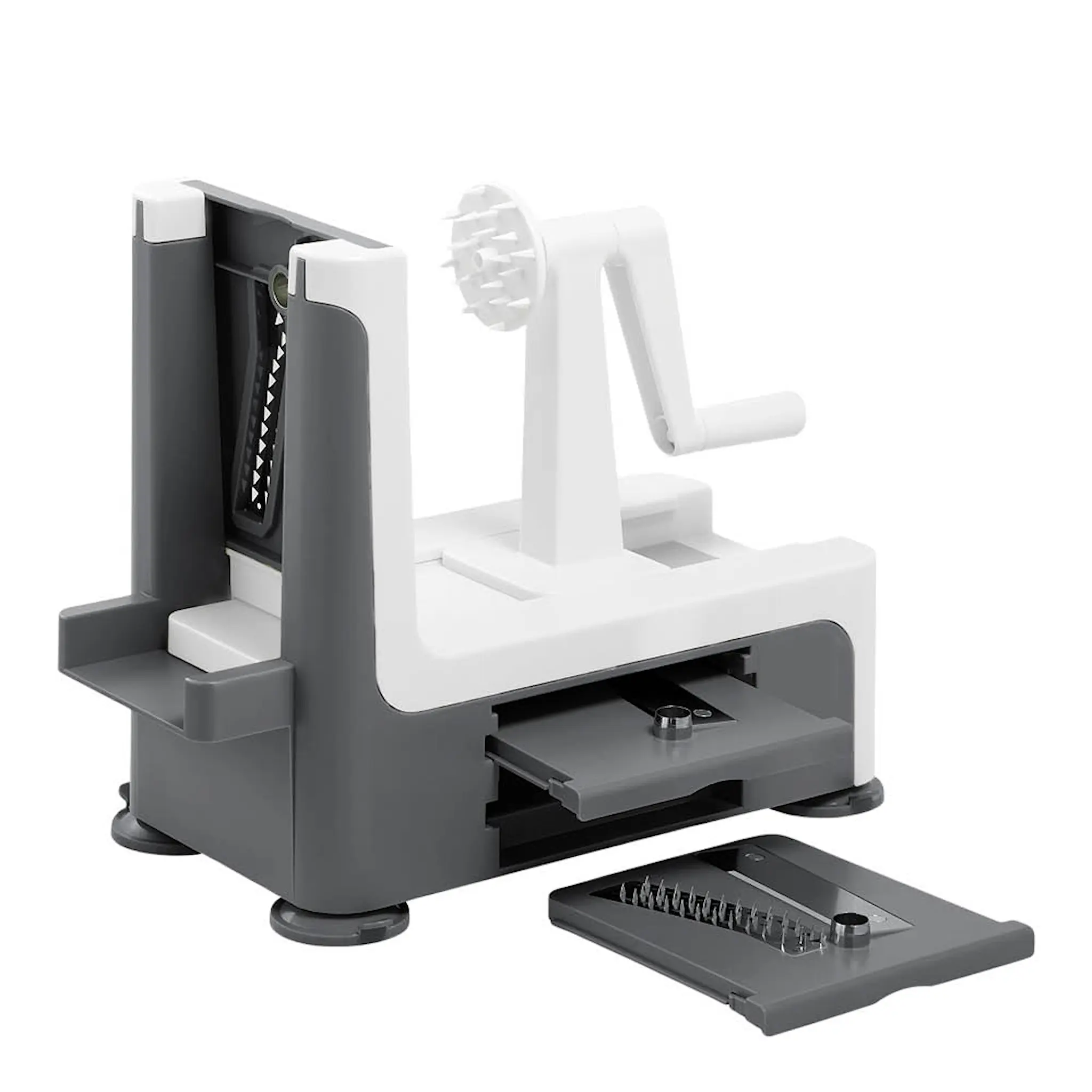 Lurch Spiralizer med 3 kniver: 2mm, 3mm og spiraler