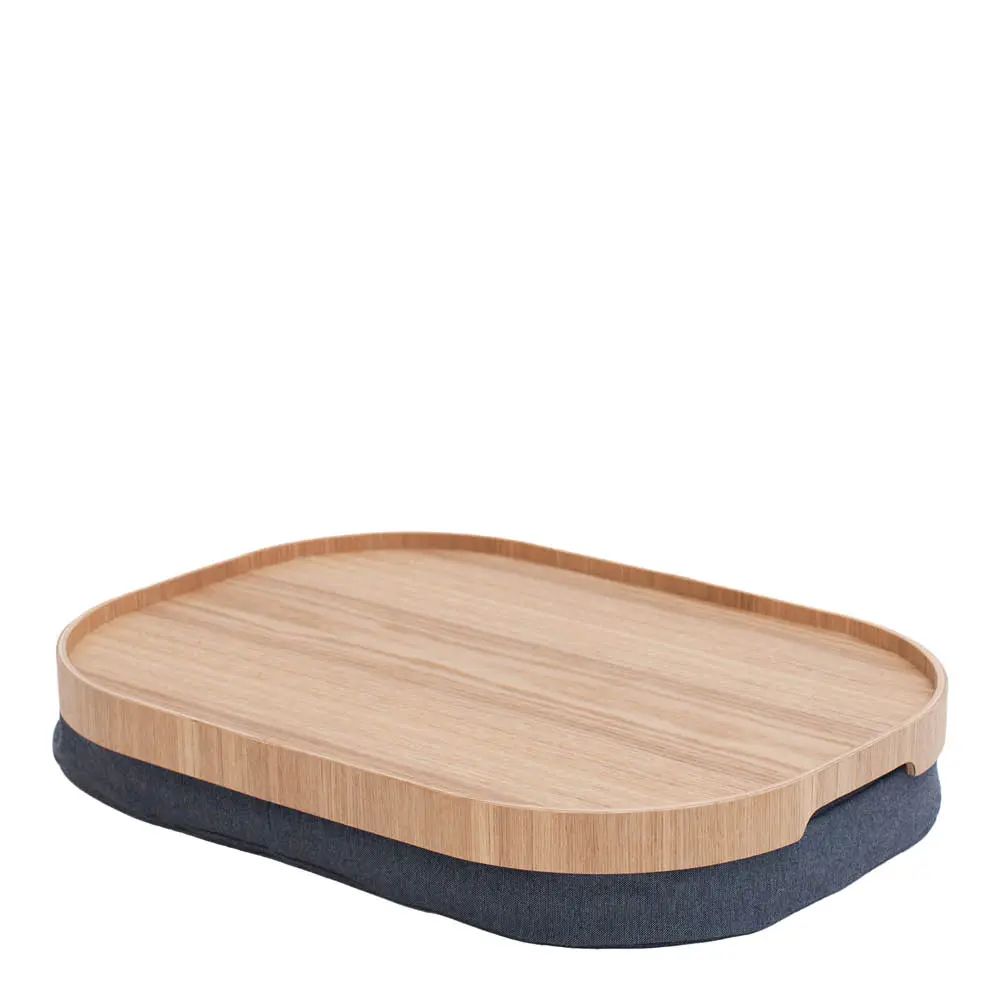 CurveLine Sylitarjotin anti-slip 47x34 cm Pähkinäpuu/Harmaa