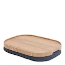 Pilträ/grå salt & pepper