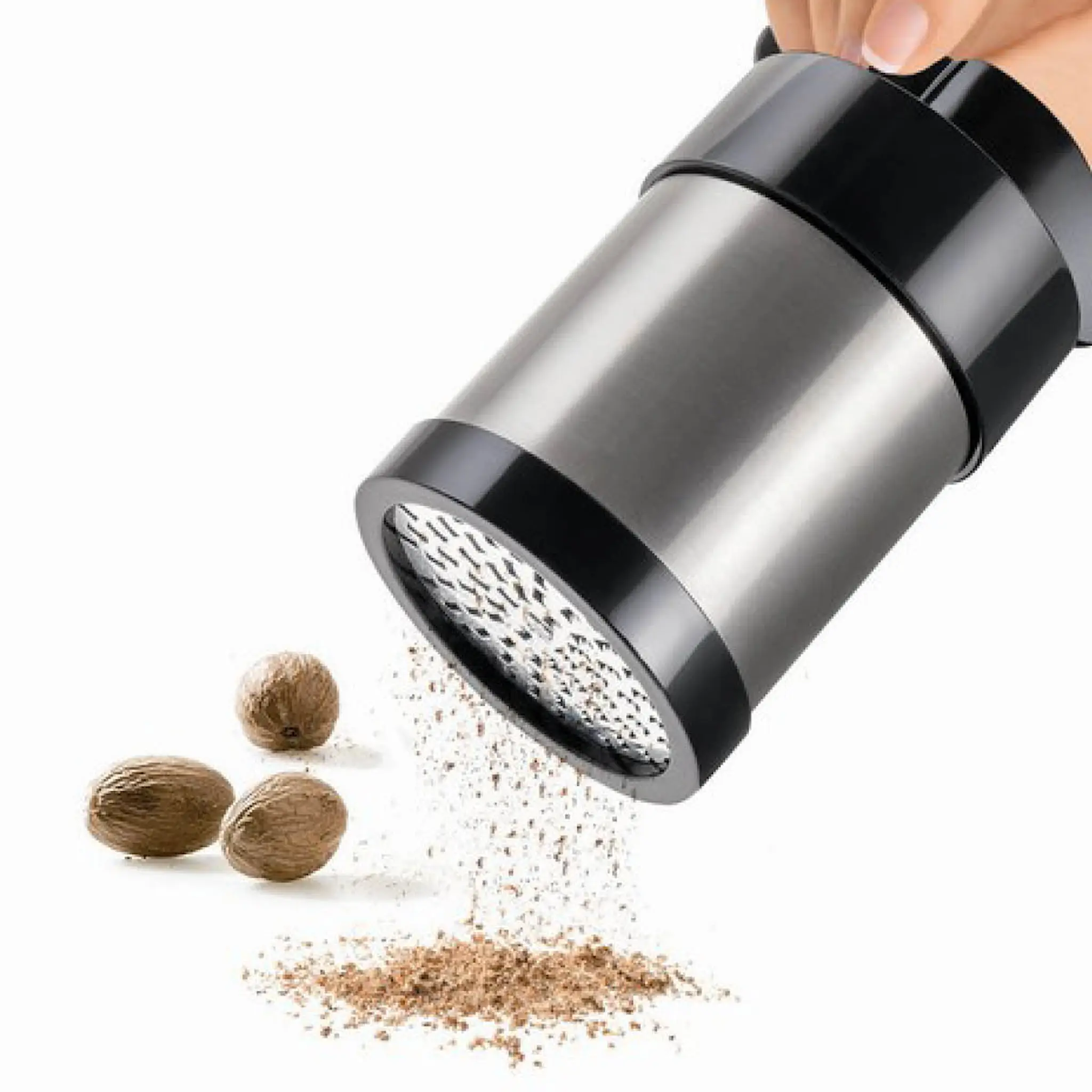 moHA! Gusto Inox muskatkvern rustfritt stål