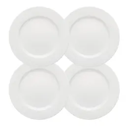 Swedish Grace Tallrik 21 cm 4-pack Snö