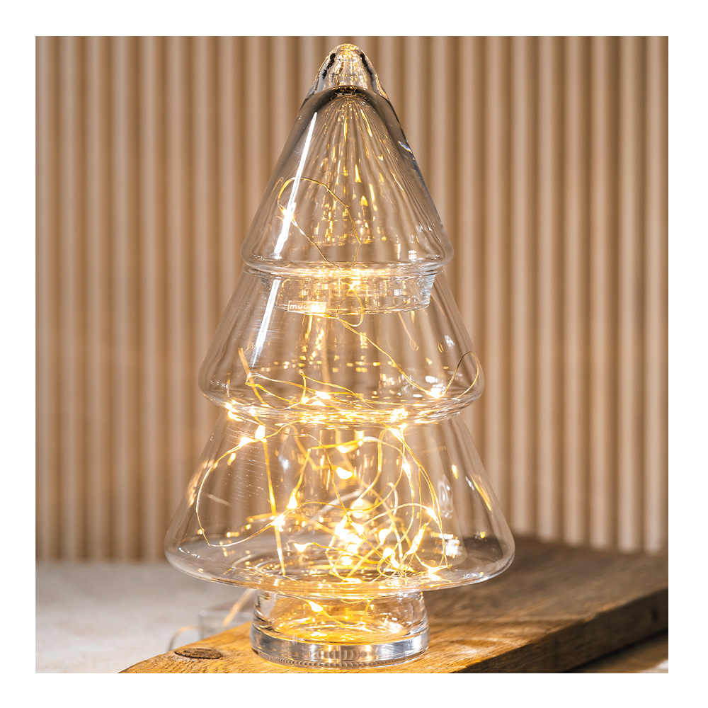 Muurla Glasburk gran 30 cm klar