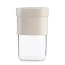 Flip Storage förvaringsburk M med lock beige