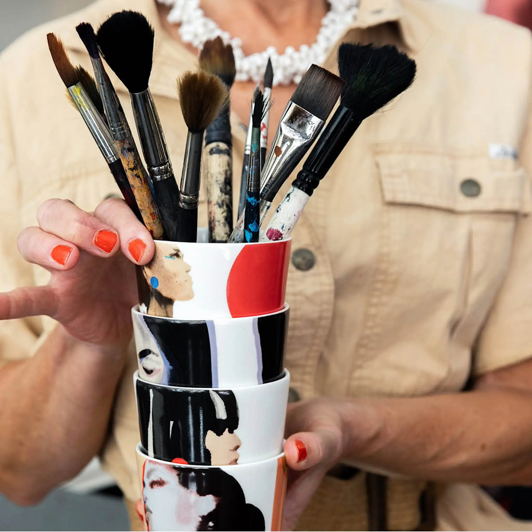 ICONCUPS Stina Persson Sisters kopp 25 cl 4 stk