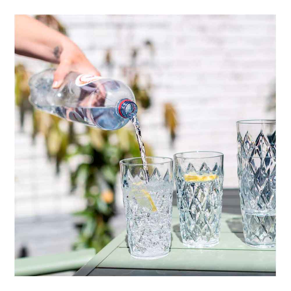 Koziol Crystal Glas Högt 6-pack Klar