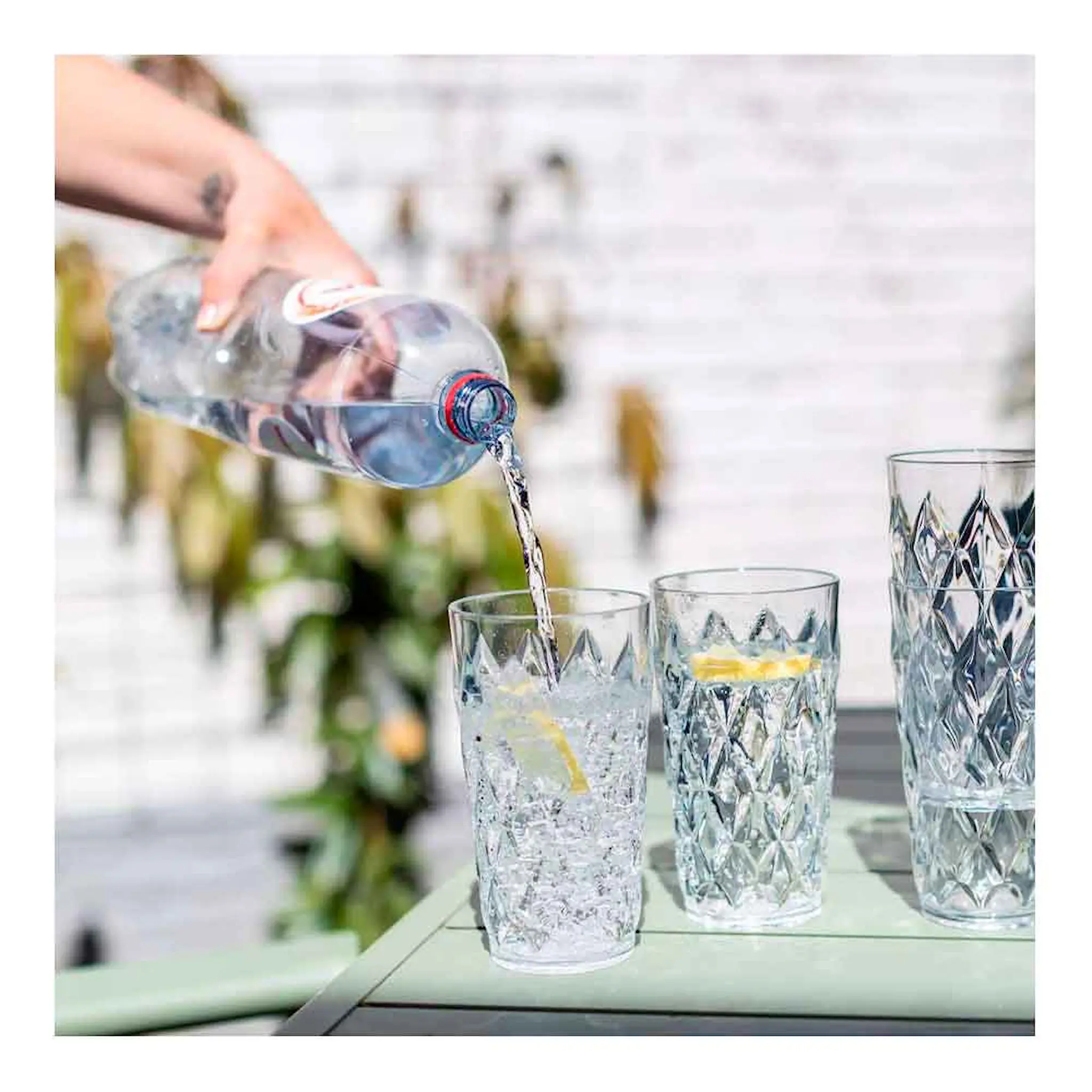 Koziol Crystal Glas Högt 6-pack Klar