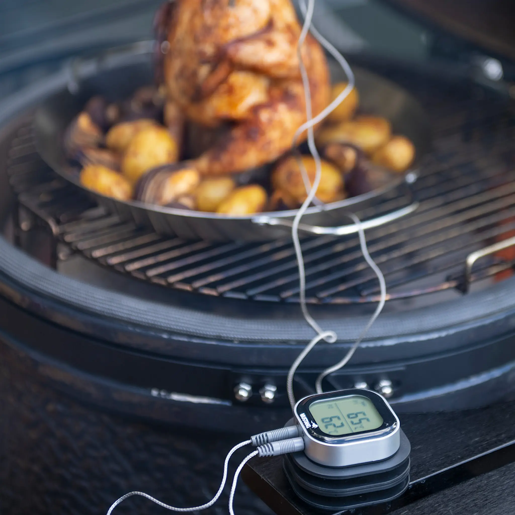 Mustang Digital termometer med bluetooth -50 – +300 °C