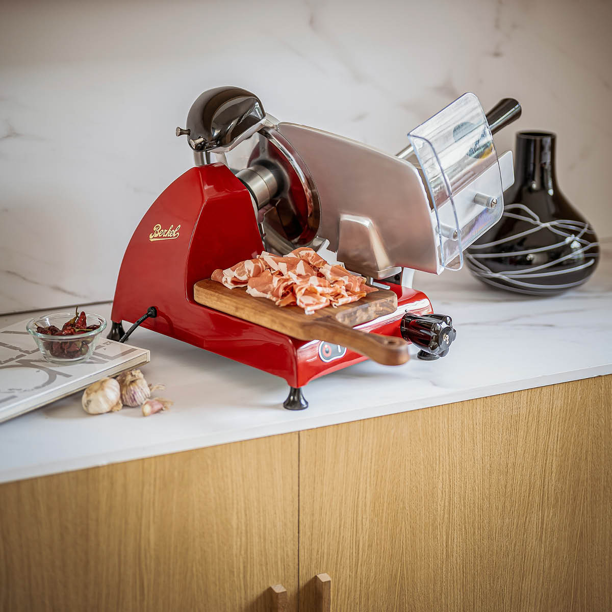 Berkel RL skjæremaskin elektrisk 250 mm rød