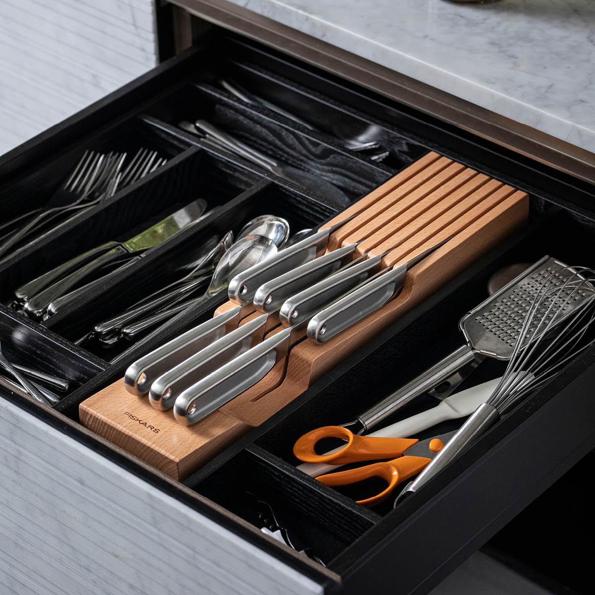 Fiskars All Steel kinesisk kokkekniv 16 cm