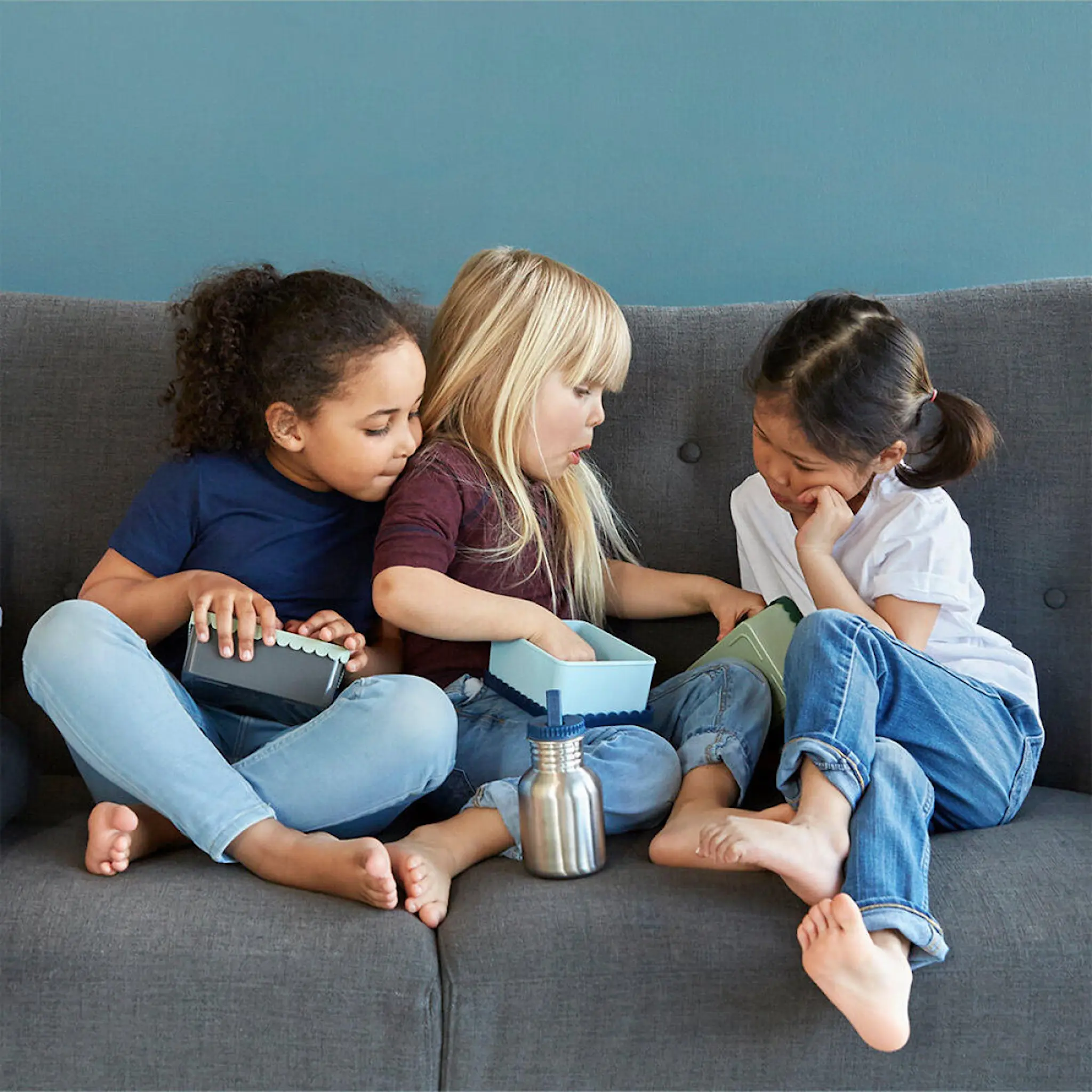 Blafre Stålflaska 300 ml blågrön