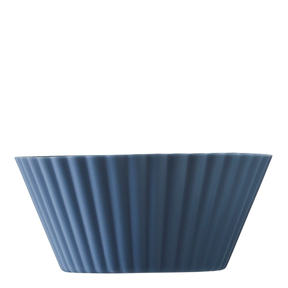 Tareq Taylor Pecan muffinsform 6 stk 7x3,2 cm indigo