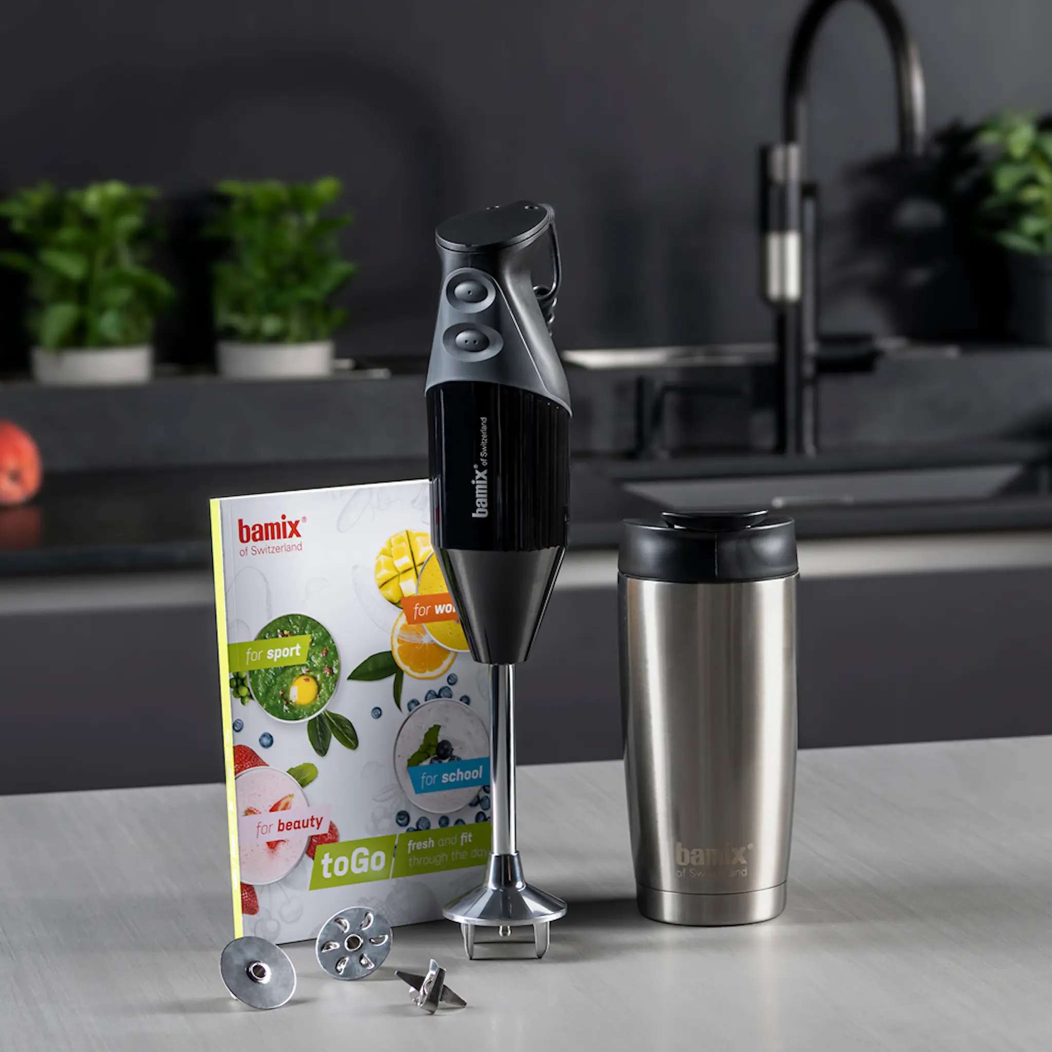 Bamix Bamix Sauvasekoitin ToGo 200 w Musta