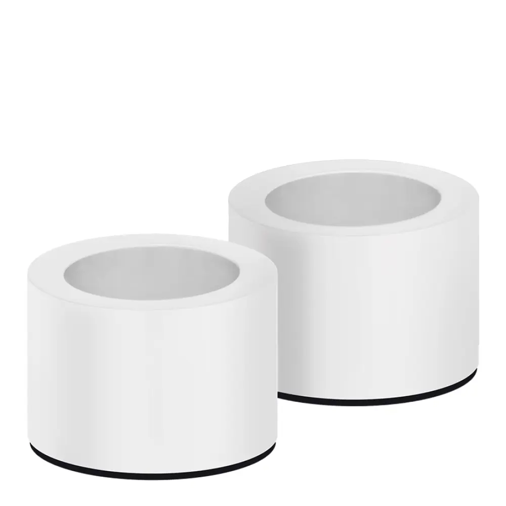 Taper Candles Kynttilänjalka 3,2x2,3 cm 2 kpl Valkoinen