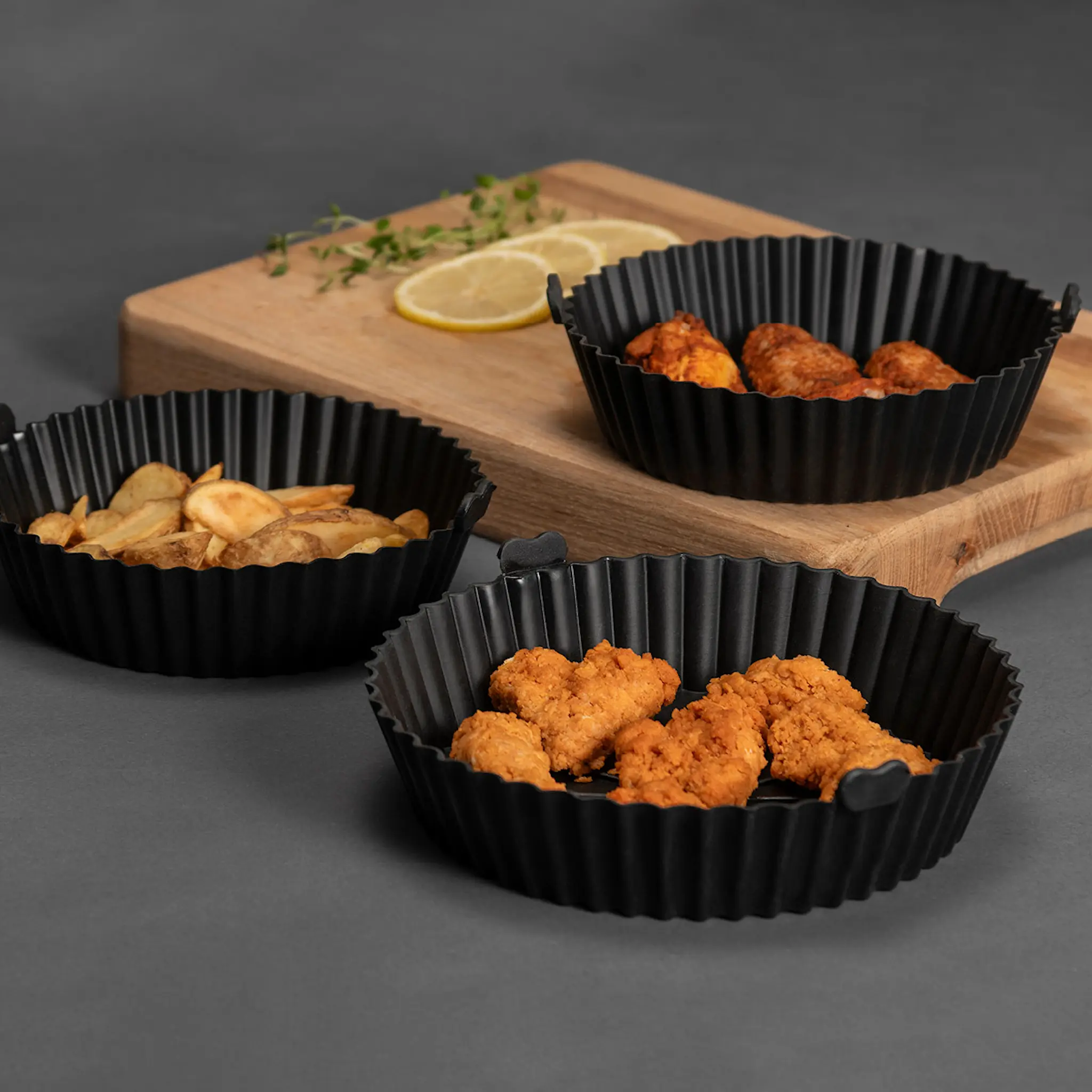 Maku Kitchen Life Silikonform till airfryer 18,5 cm