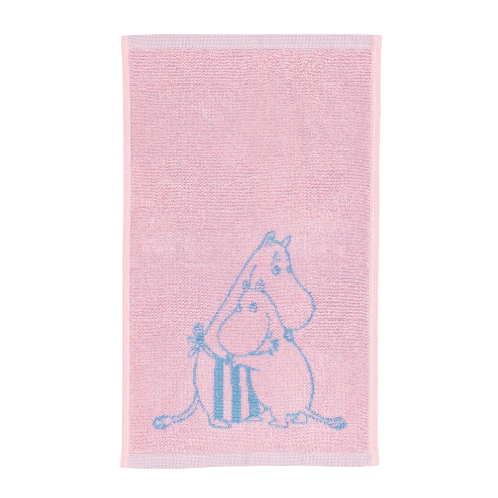 Moomin Arabia - Muumi Käsipyyhe 30x50 cm Perheen parissa