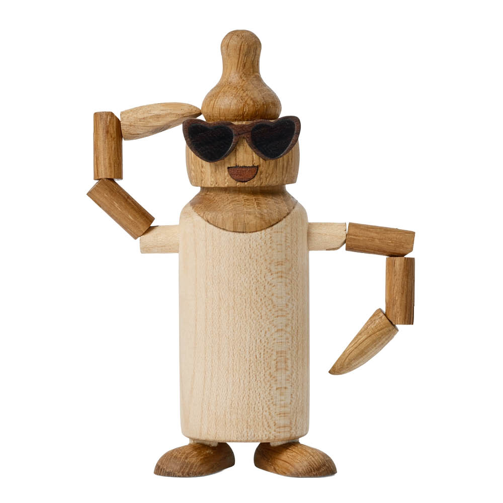 Spring Copenhagen Woodies Billie Bottle träddekoration babyflaska 11,6 cm lönn