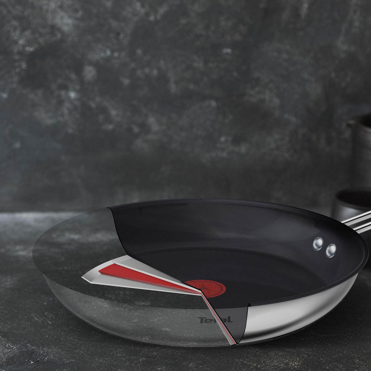 Tefal Nordica stekepanne 20 cm keramisk