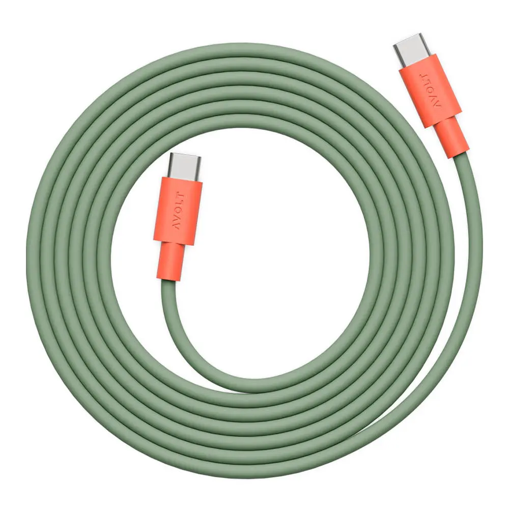 Cable 1 Bauhaus Archiv USB-C Latauskaapeli 2 m Gecko Bloom