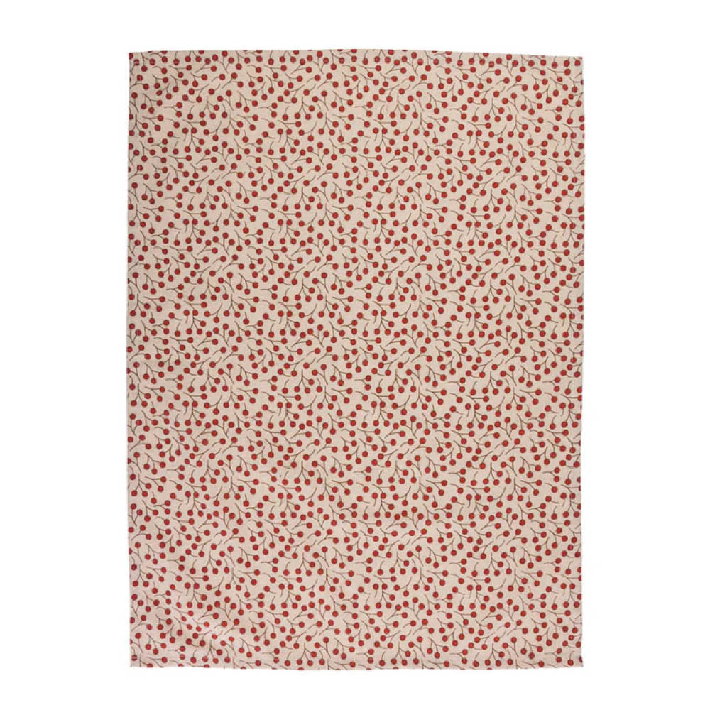Tranquillo - Vintage Keittiöpyyhe 50x70 cm Hapankirsikka