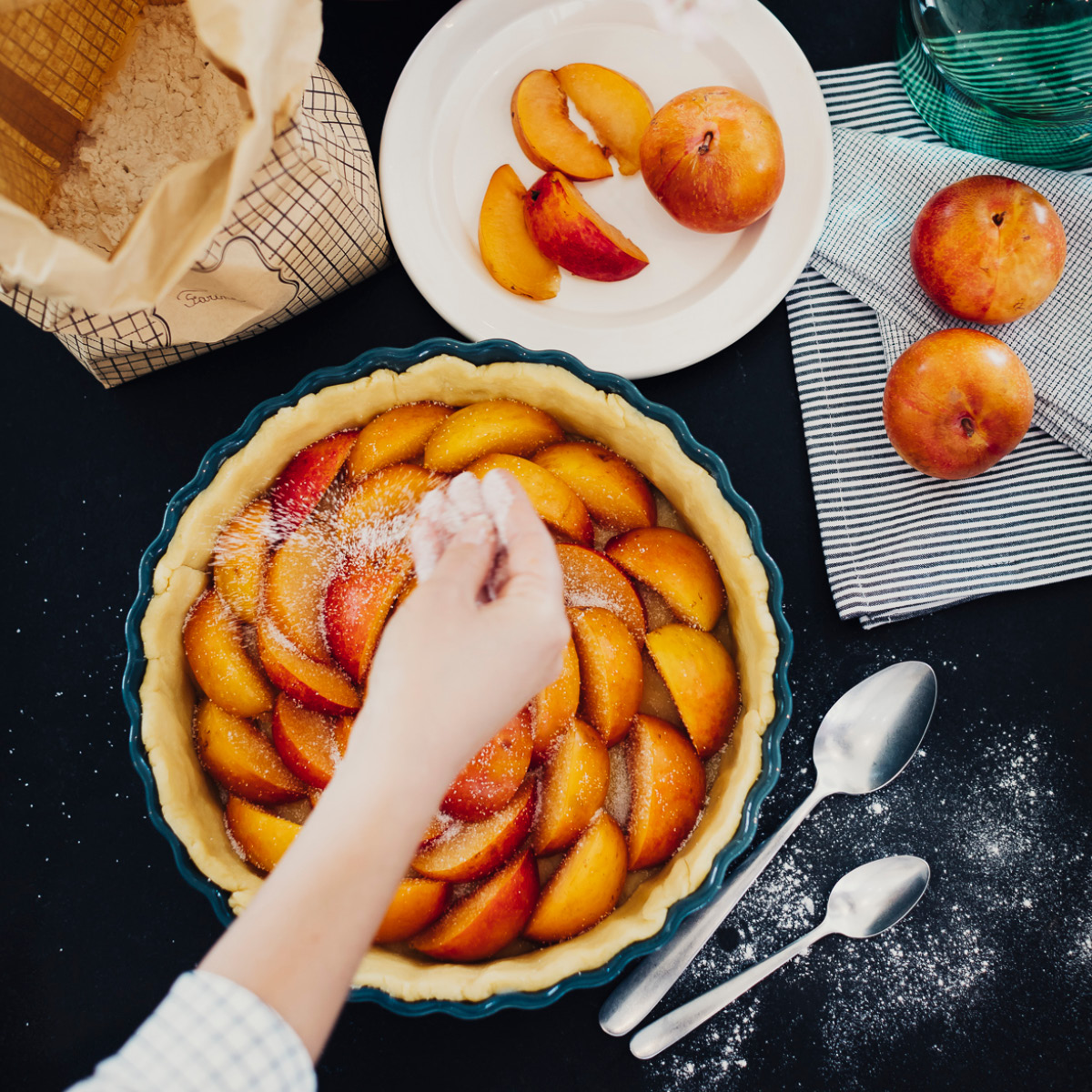 Emile Henry Emile Henry Piirakkavuoka 24 cm Sininen