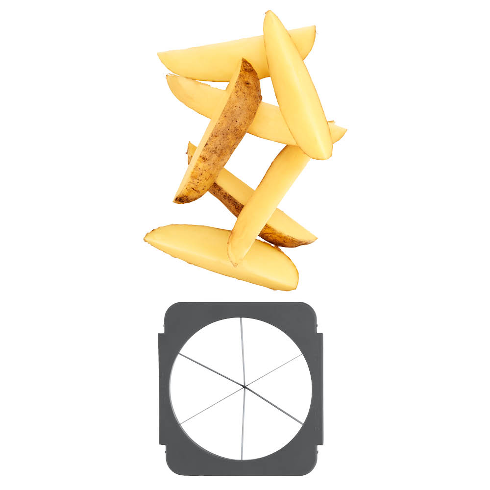 Lurch Kubus tärnings- och stavhackare för frukt och grönsaker