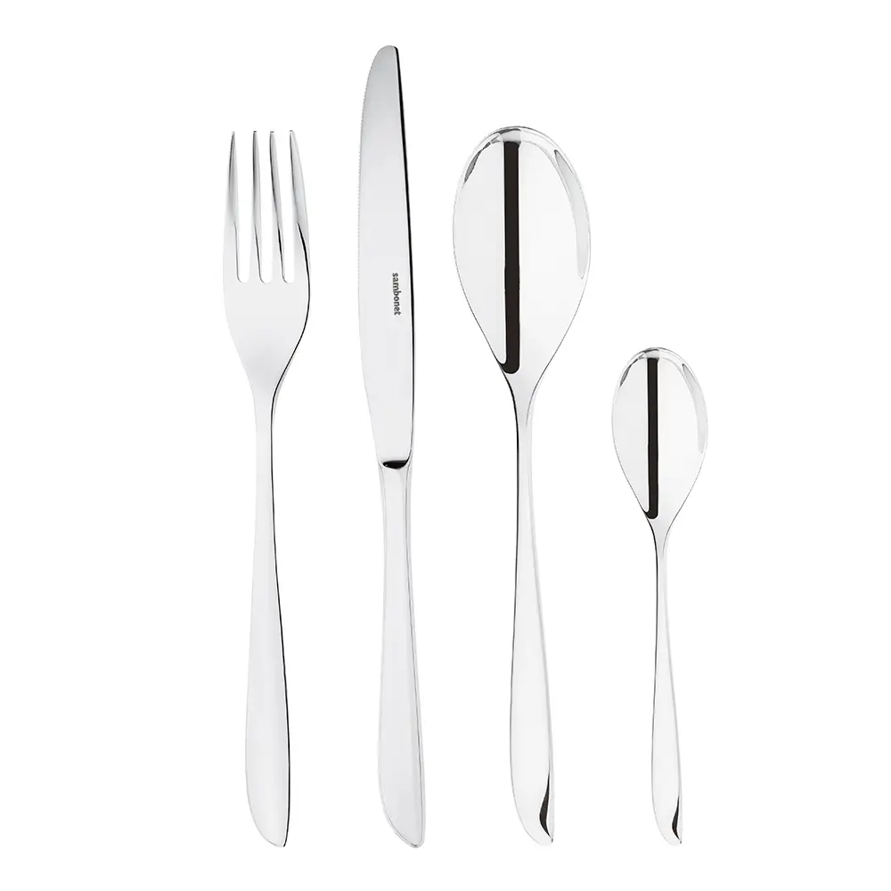 Leaf bestikksett 24 deler stål