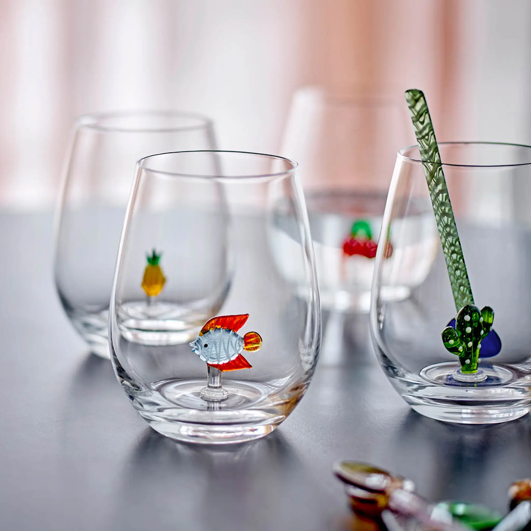 Bloomingville Misa vannglass 56 cl kaktus