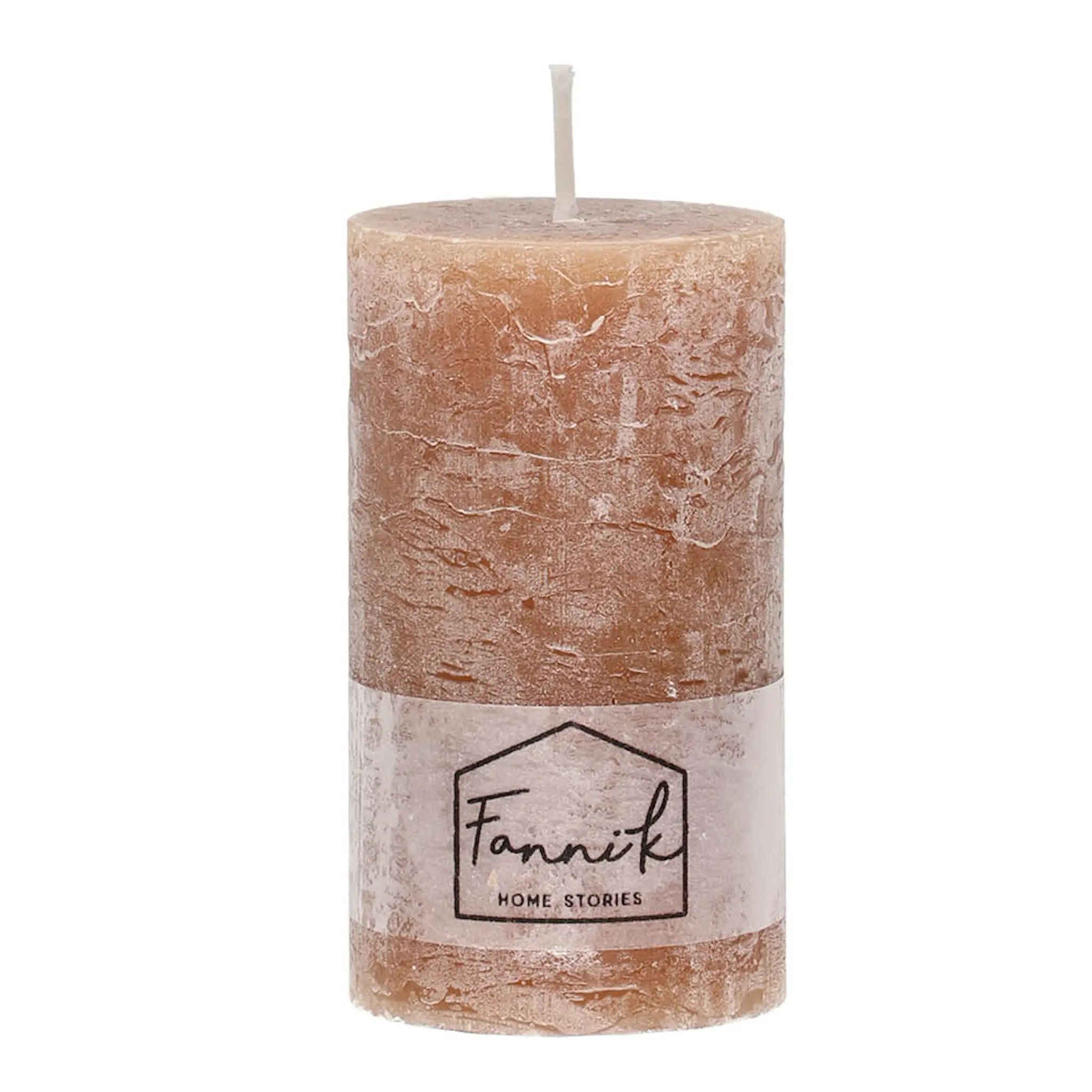 Fanni K Rustik blokklys 12 cm cashew