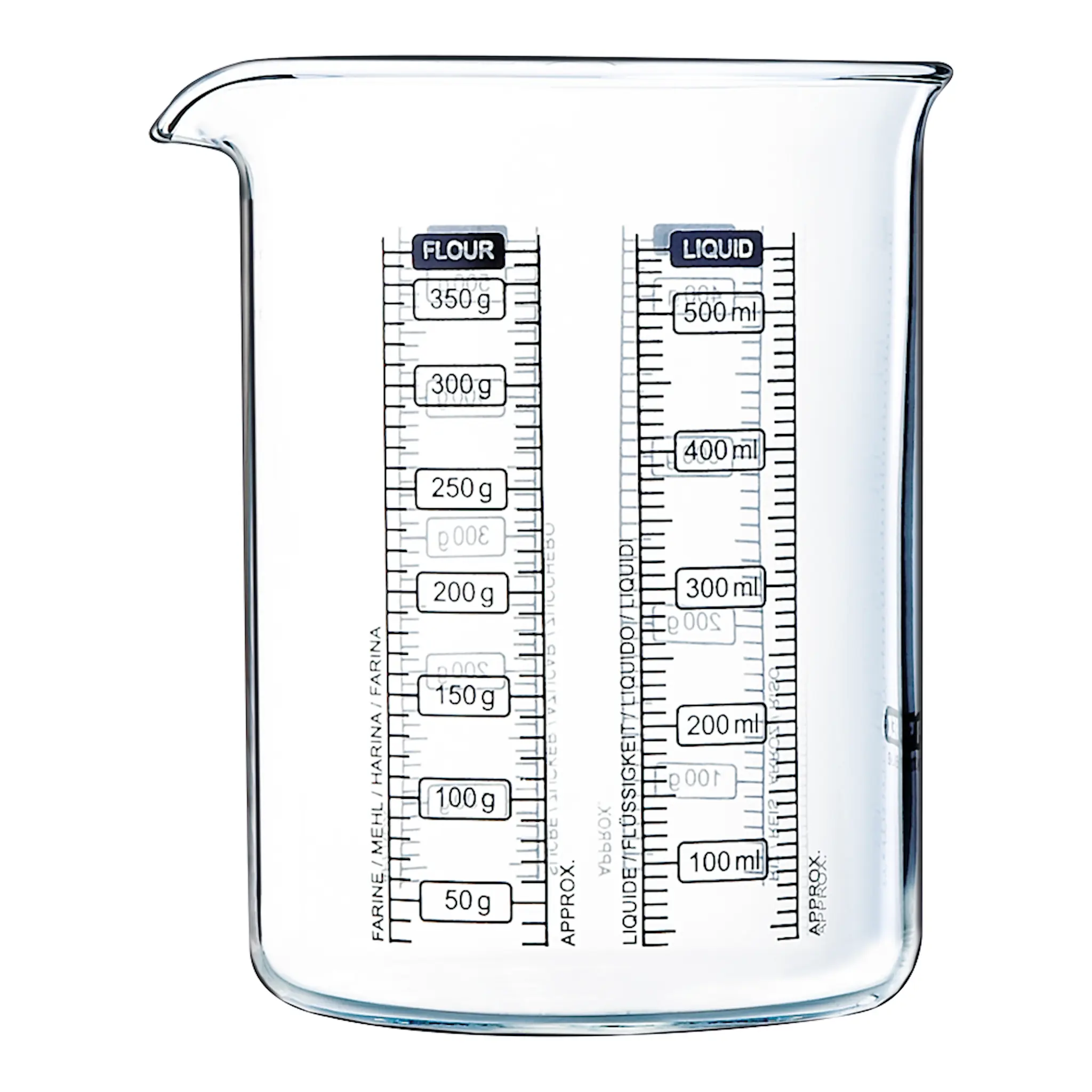Pyrex Kitchen Lab Måttkanna 0,5 L