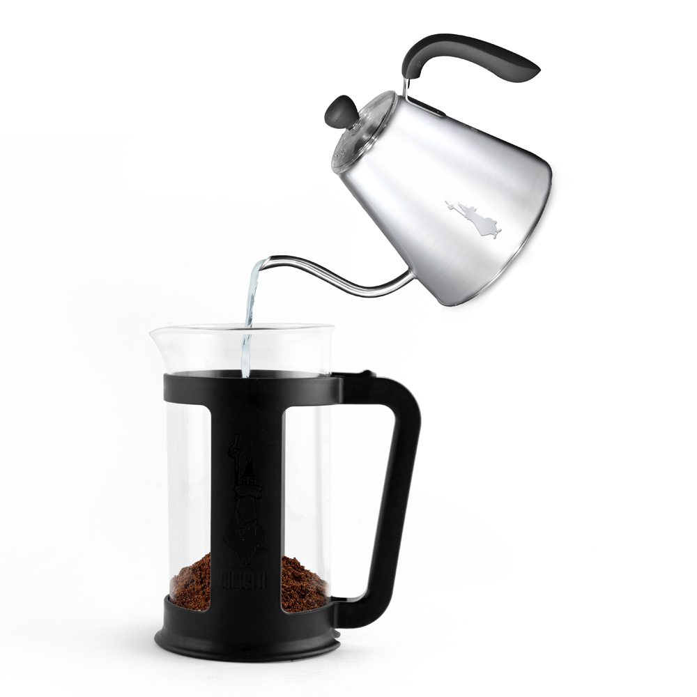 Bialetti Smart Presskanna 0,35 L Svart/Klar