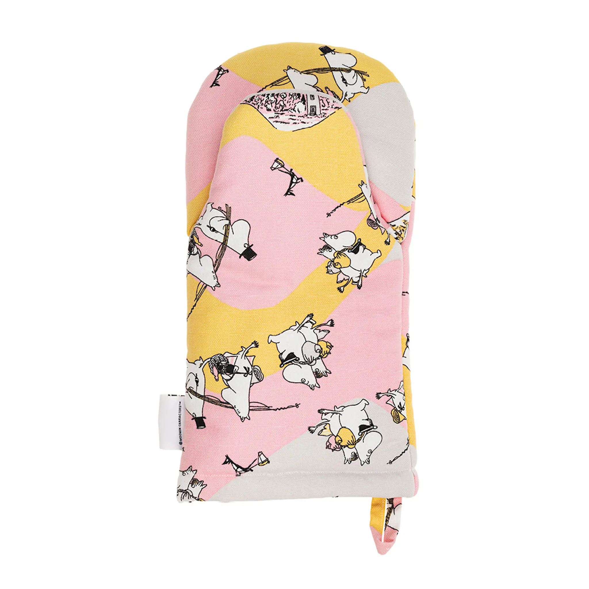 Moomin Arabia Muumi Patakinnas 15x34 cm Perheen parissa