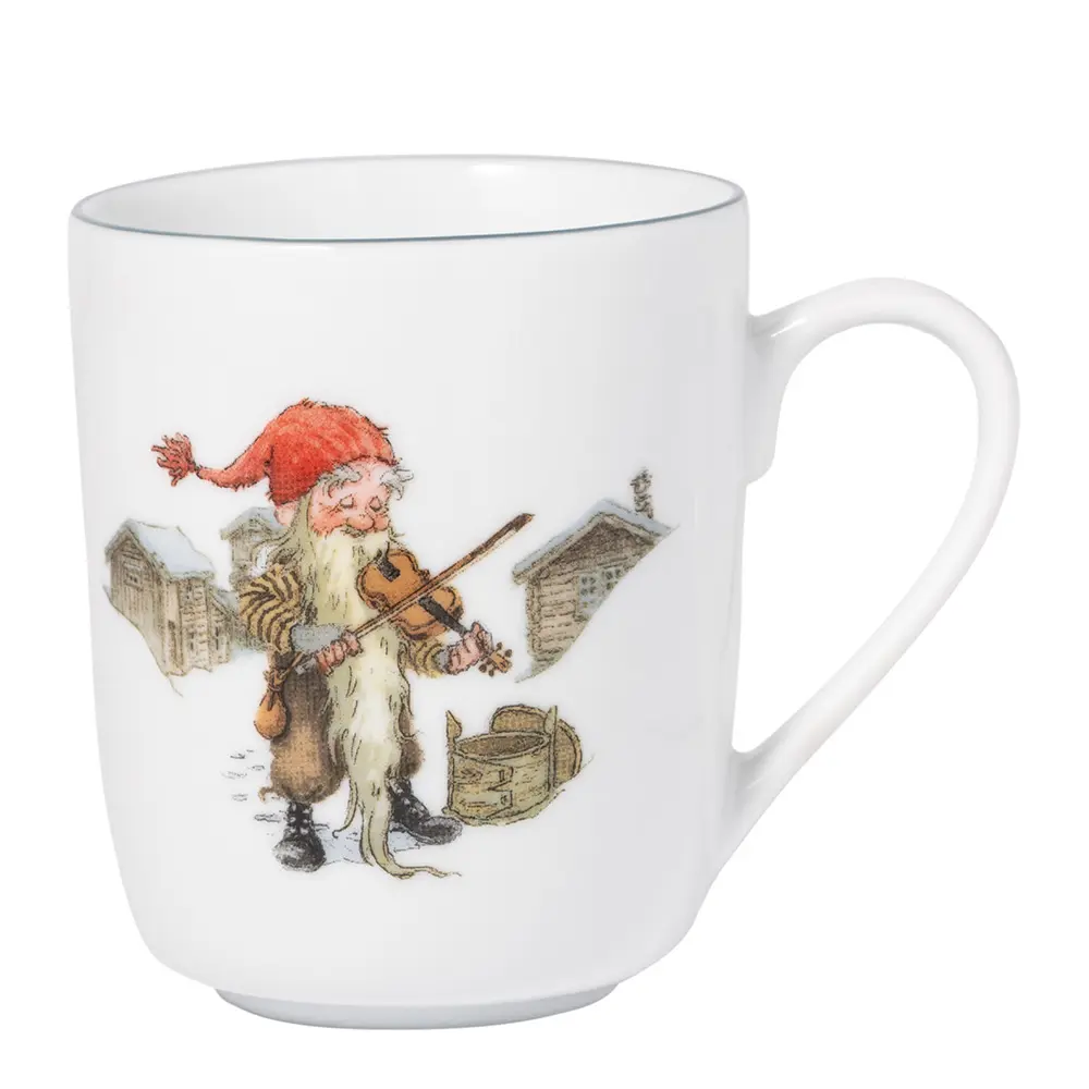 Joulu Muki 25 cl Tonttu viululla