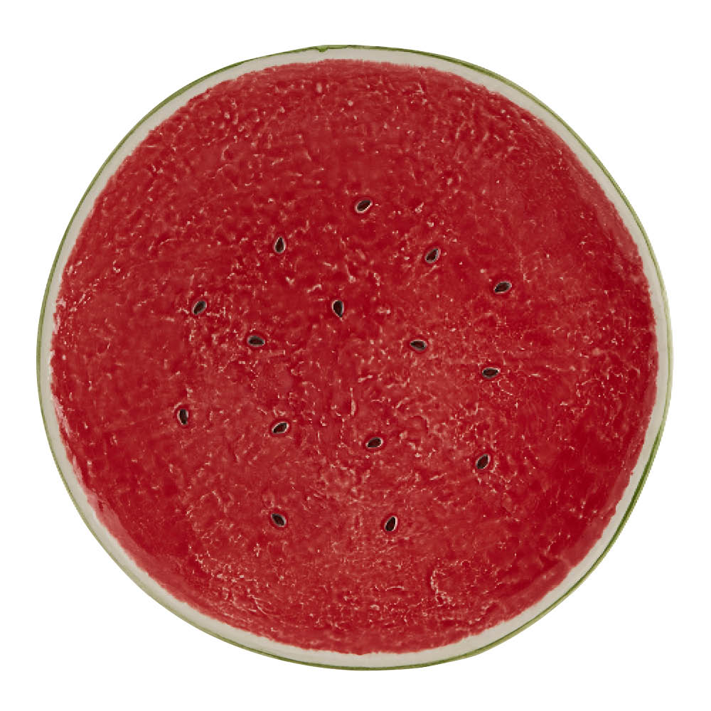 Bordallo Pinheiro - Watermelon Tarjoiluastia 33 cm Punainen/Vihreä