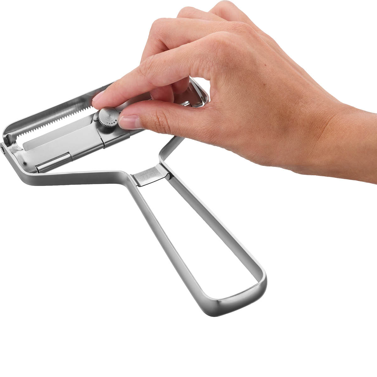 Gefu Y-pro grönsaksskalare 16,5 cm rostfritt stål