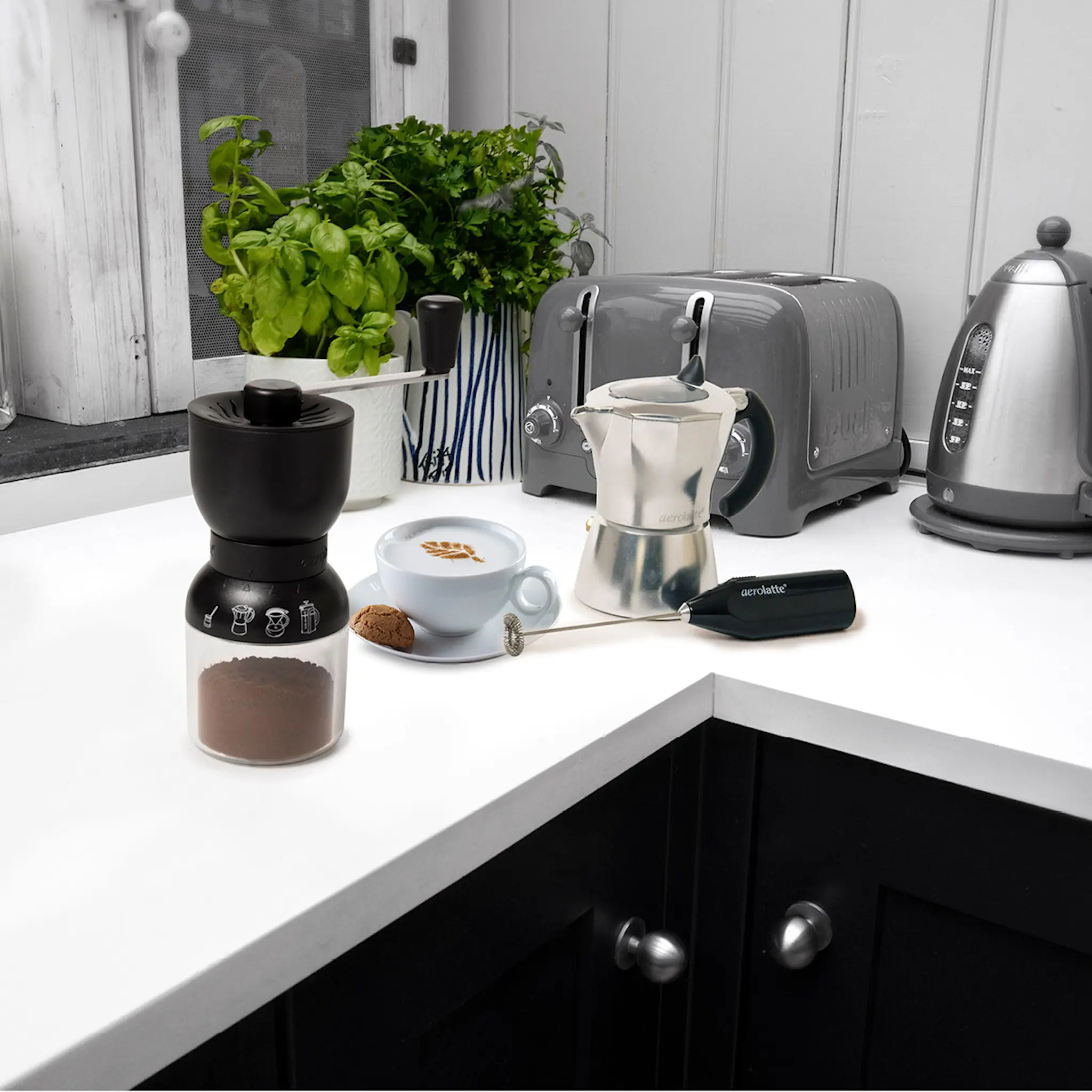 Aerolatte Kaffekvarn manuell